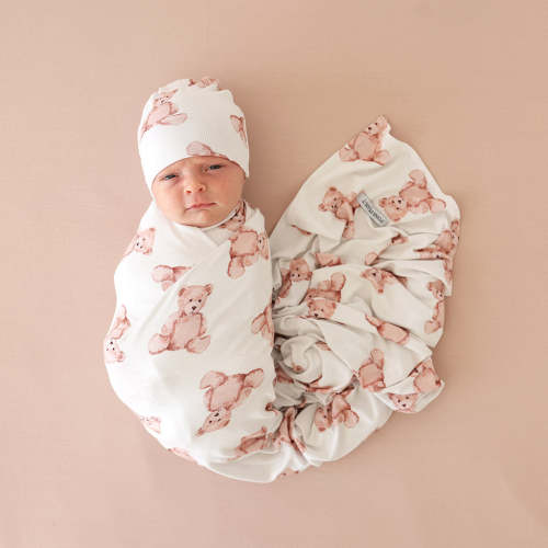 Harold Swaddle Beanie Set