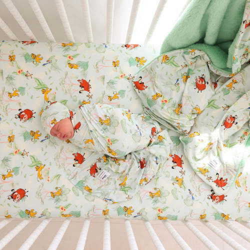 Disney Simba & Friends Crib Sheet