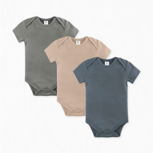 3-Pack Classic Short Sleeve Bodysuit Bundle