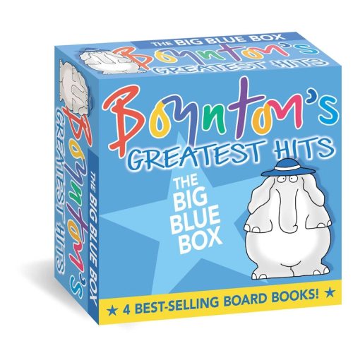 Boynton's Greatest Hits The Big Blue Box (boxed Set): Moo, Baa, La La La!; A To Z; Doggies; Blue Hat, Green Hat Book By Sandra Boynton, (Board Book) | Indigo