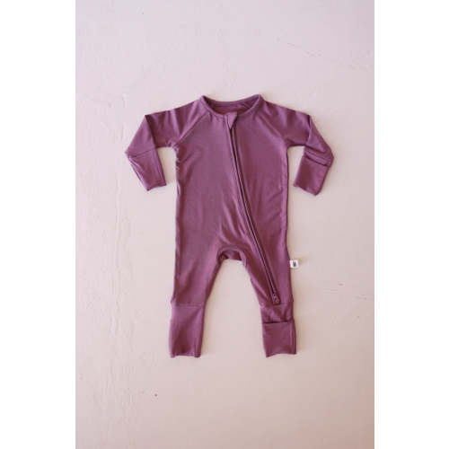 Bamboo Zip Pajamas | Amethyst