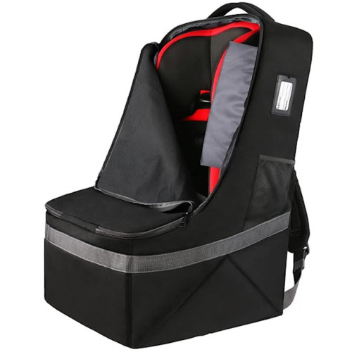 Padded Car Seat Travel Bag Backpack