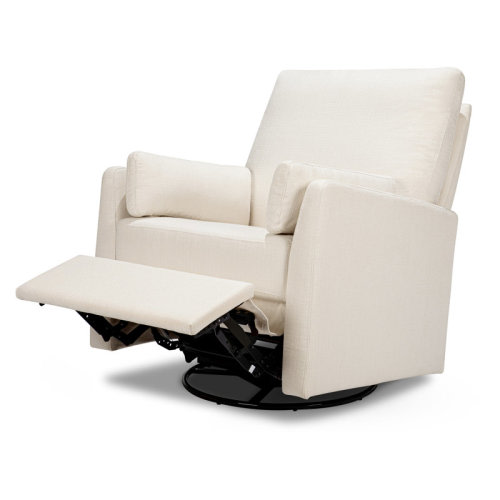 Carter's by DaVinci Ethan Swivel Recliner in Performance Fabric & Reviews | AllModern