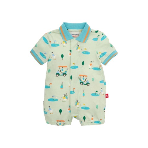 Fairway Fetch Romper, 6-9M