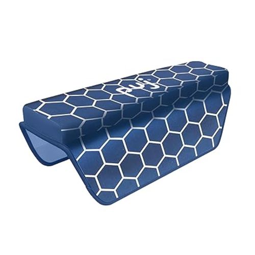Puj – Bathtime Arm Rest - Navy Honeycomb