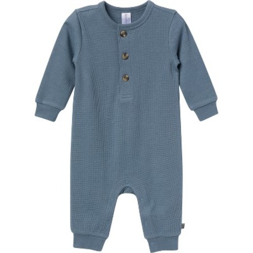 Modern Moments™ by Gerber Baby Boys' Slouch Romper, Medium Blue, 3-6 Months