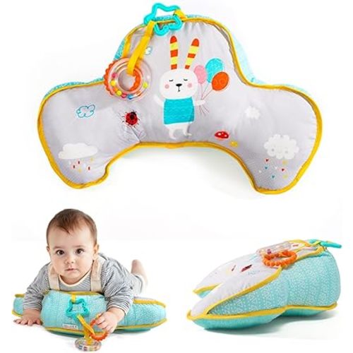 Montessori Sensory Crawling Toy for Newborns - Tummy Time Pillow with Ergonomic Design for Easier Parenting Development