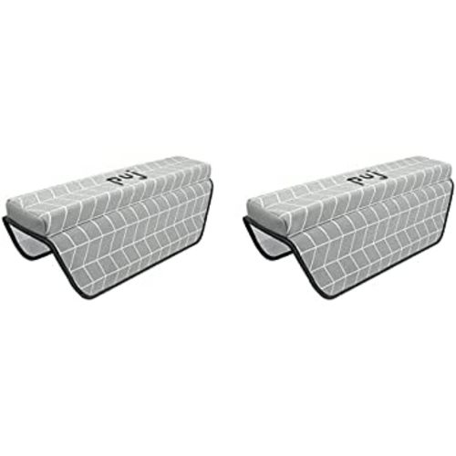 Puj Pad - Bathtub Arm Rest Grey (Pack of 2)