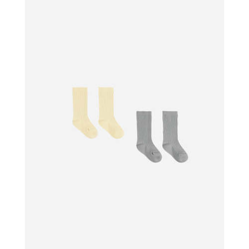 Sock Set || Sky, Yellow