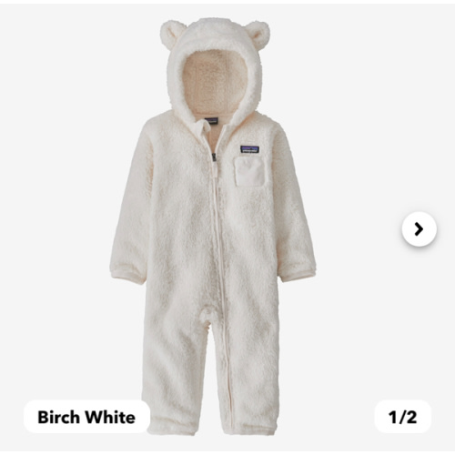 Patagonia Baby Furry Friends Fleece Bunting