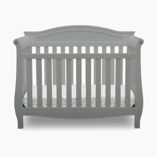 Delta Children Lancaster 4-in-1 Convertible Crib - Grey