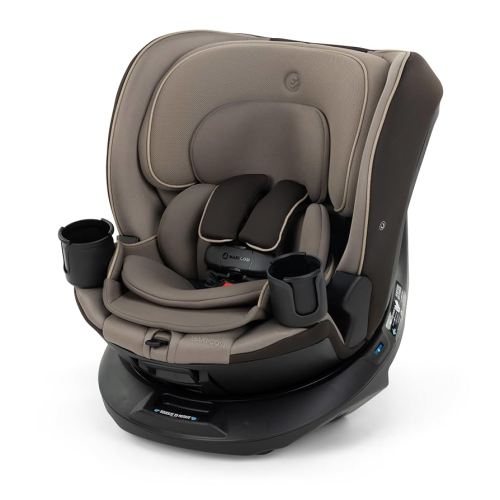 Maxi-COSI Andi 360 Rotating All-in-One Baby Convertible Car Seat, Rear Facing, Forward Facing Infant Toddler Booster, Easy Rotation, Tension System, Harness Adjust, Truffle