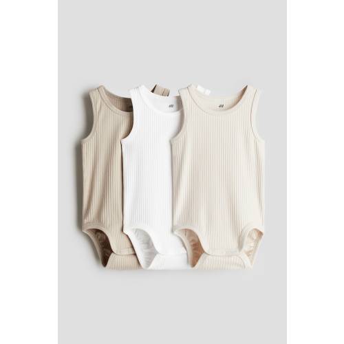 3-pack Sleeveless Bodysuits