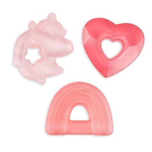 Itzy Ritzy Cutie Coolers 3pk Teether Set, Color: Unicorn