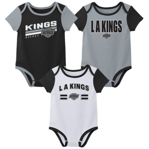 NHL Los Angeles Kings Infant Boys' 3pk Bodysuit