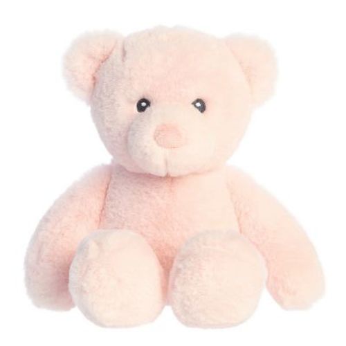 ebba Fur-Ebba 13" Kori Bear Pink Stuffed Animal