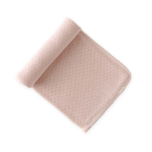 Pointelle Knit Blanket