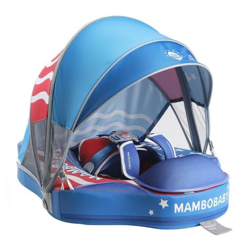 Mambobaby Sunny Navigator Flag Pool Loungers - Blue