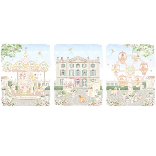 Parisian Dogs Set of 3 Paintings 🦮