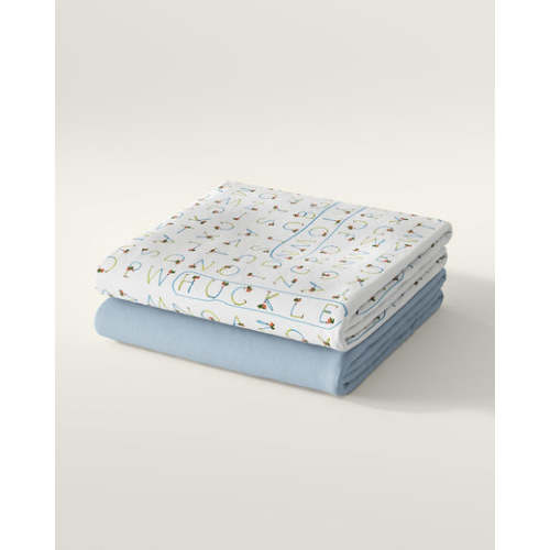 Lowly Worm Word Search Crib Sheet Set | Richard Scarry x Nestig