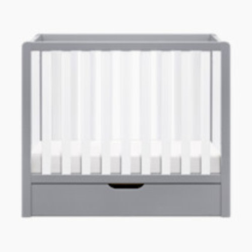 Carter's by daVinci Colby 4-in-1 Convertible Mini Crib with Trundle - Grey / White