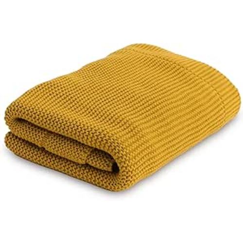 Natemia Muslin Baby Blanket in Harvest Gold
