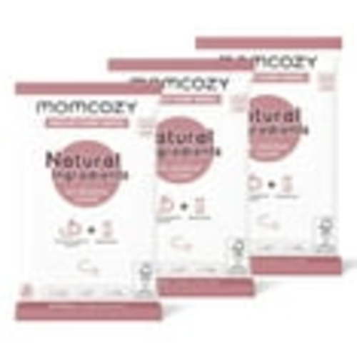 Momcozy Natural Breast Pump Wipes for Pump Parts Cleaning On-the-go, 30 Count (Pack of 3), Flash Clean & Resealable Pump Wipes