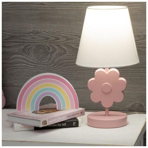 Pink Flower Lamp