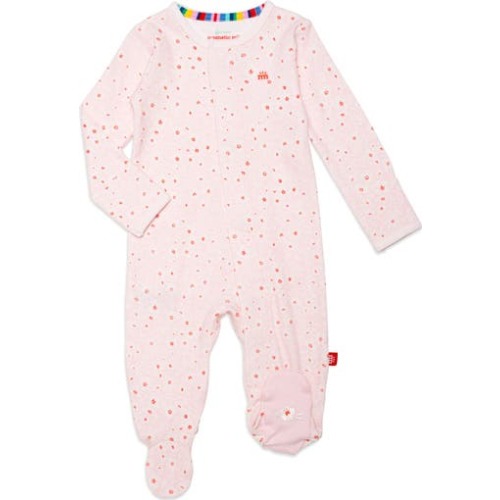 Chloe Floral Organic Cotton Footie