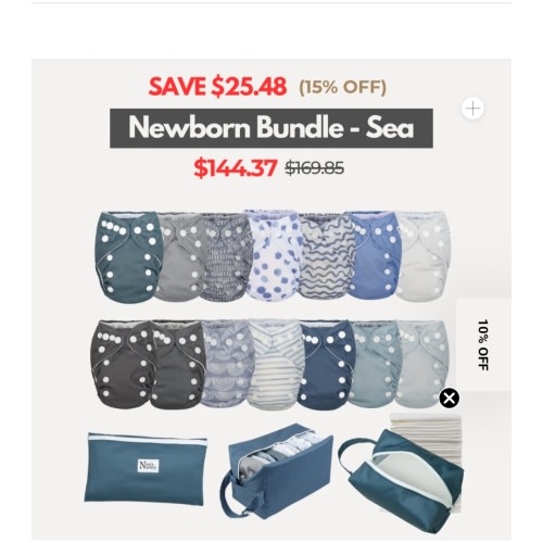 Newborn Bundle Sea