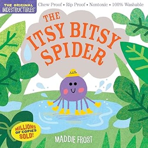 Indestructibles: The Itsy Bitsy Spider: Chew Proof · Rip Proof · Nontoxic · 100% Washable (Book for Babies, Newborn Books, Safe to Chew)