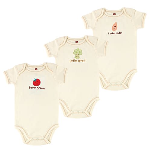 Touched by Nature Unisex Baby Organic Cotton Bodysuits