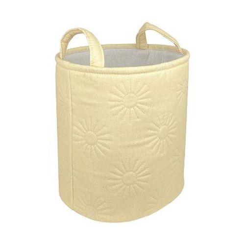 Little Darlings Quilted Oval Bin - Small Sun