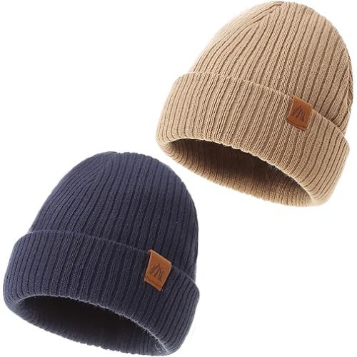 Beanie for Toddler Boys Elegant Baby Beanie Knit Winter Hat for Kids