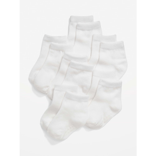 Unisex Crew Socks 6-Pack for Toddler & Baby