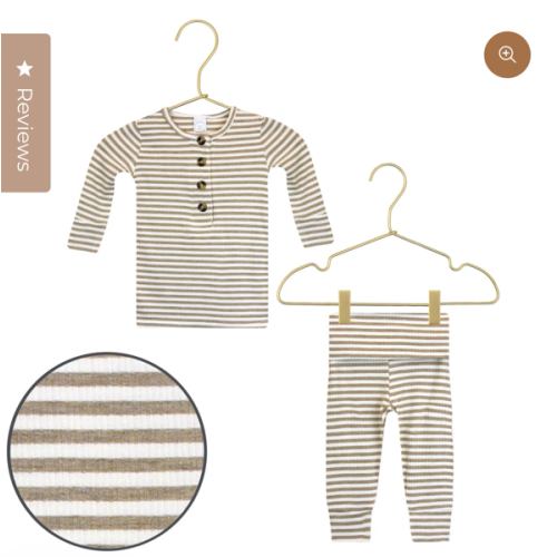 Indy Ribbed Top + Bottoms