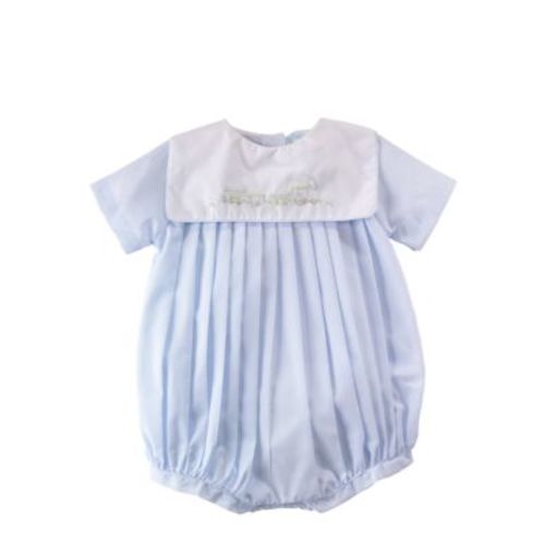 Pleated Bubble Romper - Newborn