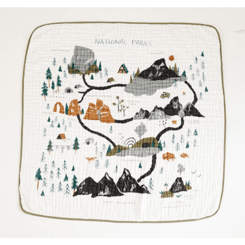 National Parks Quilt – Clementine Kids