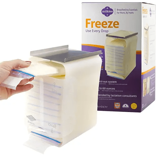 Momcozy Breastmilk Storing Bags 120pcs, Temp-Sensing Discoloration Milk  Storage Bags for Breastfeeding, Easy to Use Milk Storage Bags for  Refrigeration and Freezing