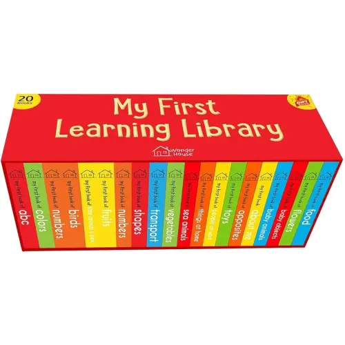 My First Complete Learning Library: Boxset of 20 Board Books I Perfect Gift Set for Toddlers I Ages 0 to 5