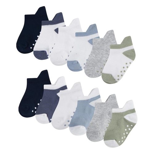 Huggies Baby 12-Pack Lightweight Ankle Gripper Socks
