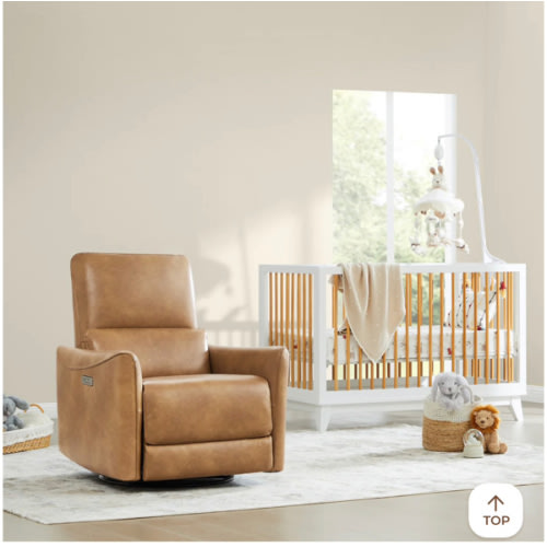 Tracee Power Swivel Nursery Glider Recliner