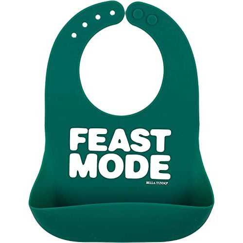 Bella Tunno Wonder Bib – Waterproof Silicone Bibs for Boys & Girls, Non-toxic & BPA Free Silicone Baby Bibs & Toddler Bibs