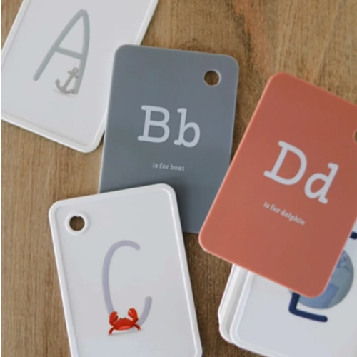 Silicone ABC Flashcards