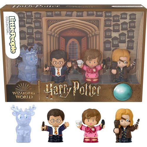 Little People Collector Harry Potter and the Goblet of Fire Special Edition Set for Adults & Fans, 4 Figures in a Display Box