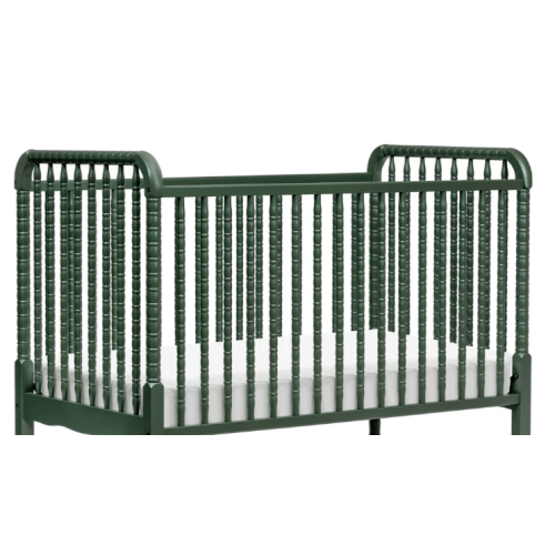 Jenny Lind 3-in-1 Convertible Crib - Forest Green