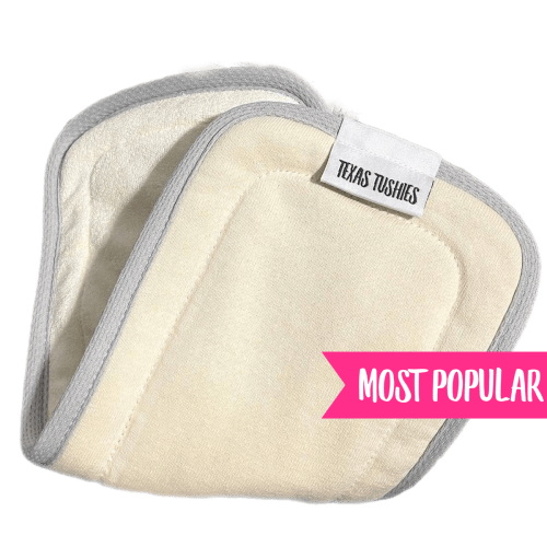 AWJ Edge - One Size 6 layer hemp/cotton/bamboo Insert