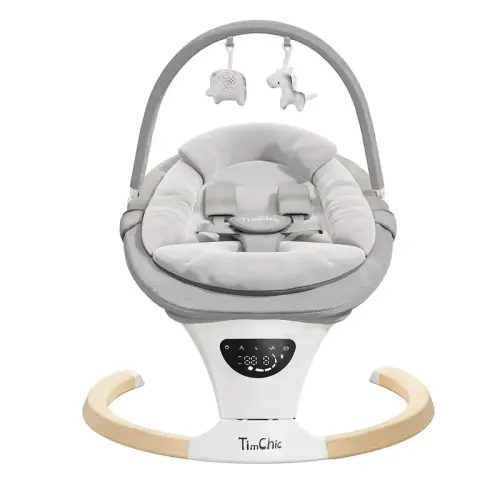 TimChic Baby Swing for Infants & Baby Rocker with 5-Point Seat - TikTok Shop