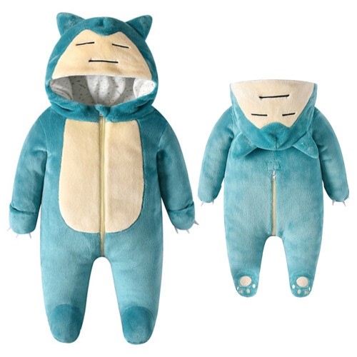 Snorlax Onesie Baby Jumpsuit Newborn Infant Cute Oneises