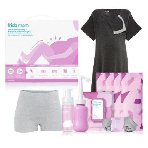 Frida Mom Labor And Delivery + Postpartum Recovery Kit - Postpartum Must-haves + Babyshower Gift For Mom